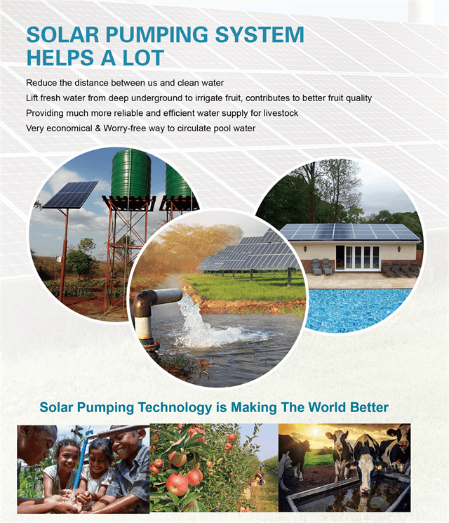 A Solar Water Pump System - LEO PUMP