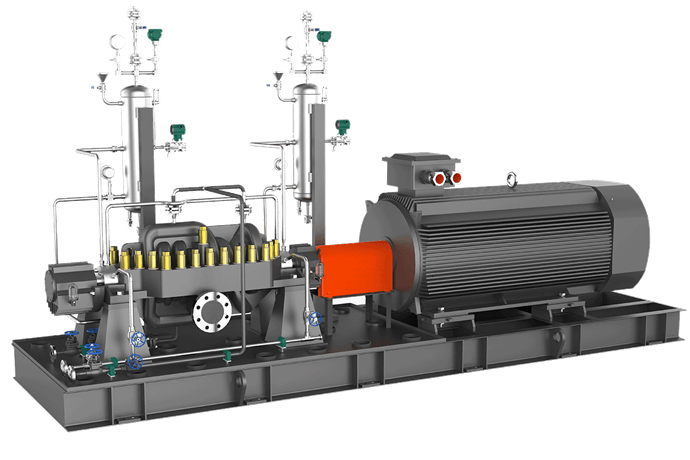 MA Series Axially Split Horizontal Multistage Centrifugal Pump