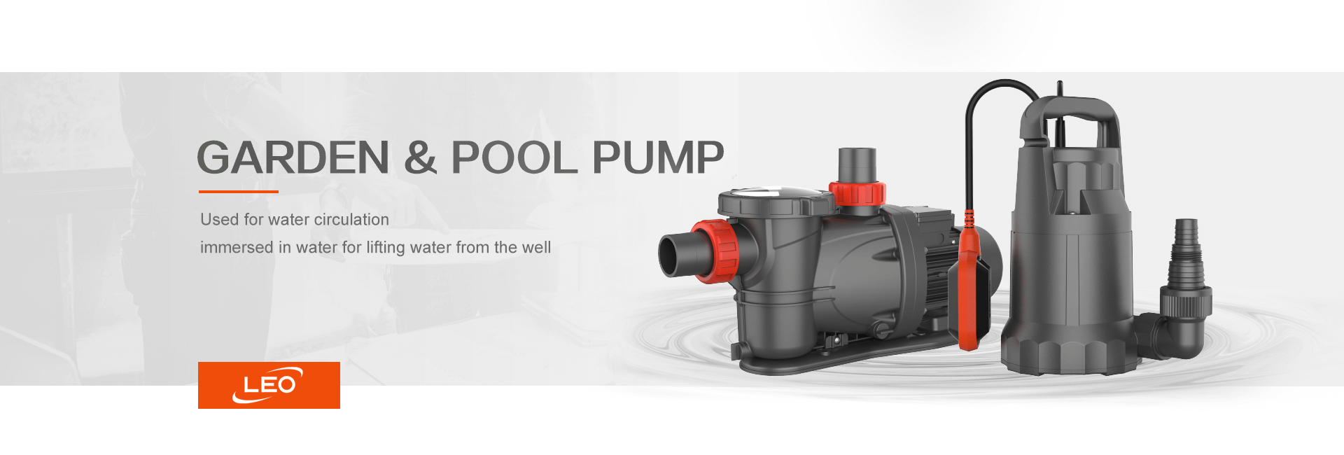 LEO Garden & Pool Pump