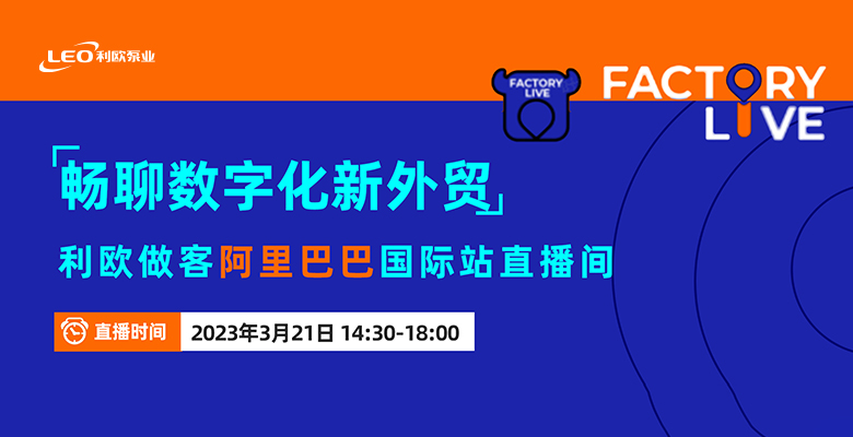 利欧做客阿里巴巴国际站直播间，畅聊数字化新外贸