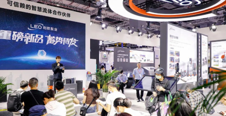 太酷了！利欧4大新品亮相上海国际泵阀展，多行业解决方案火爆全场！