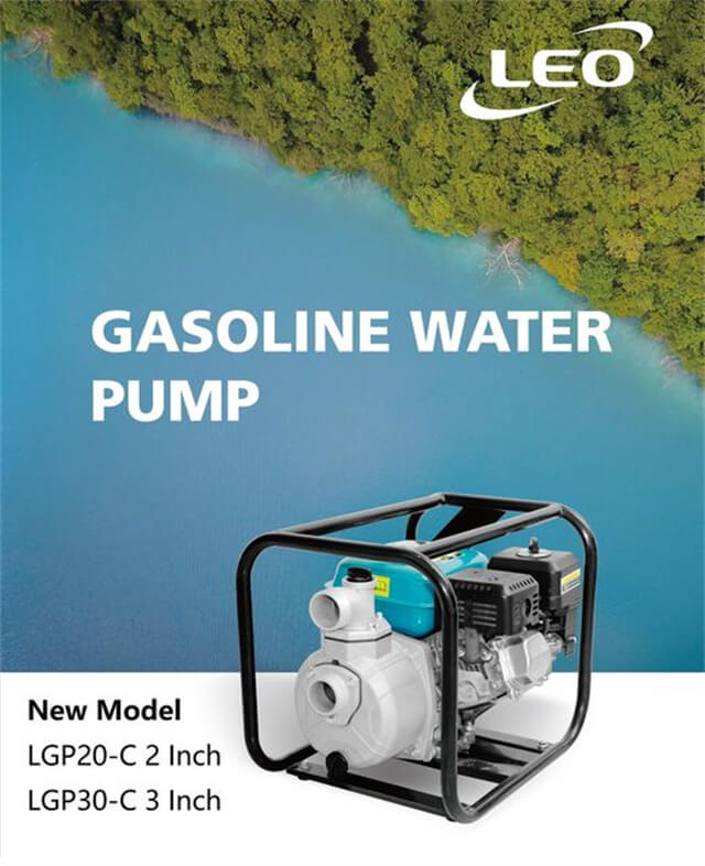 LEO Gasoline Water Pump New Model