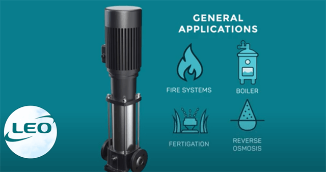 Stainless Steel Vertical Multistage Pump: LEO - LVR Series