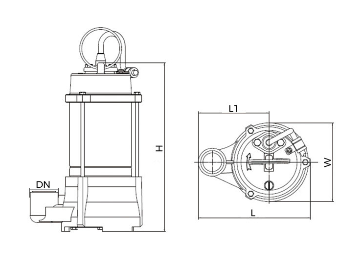 SPm37A dimension drawing