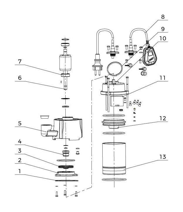 SPm exploded view