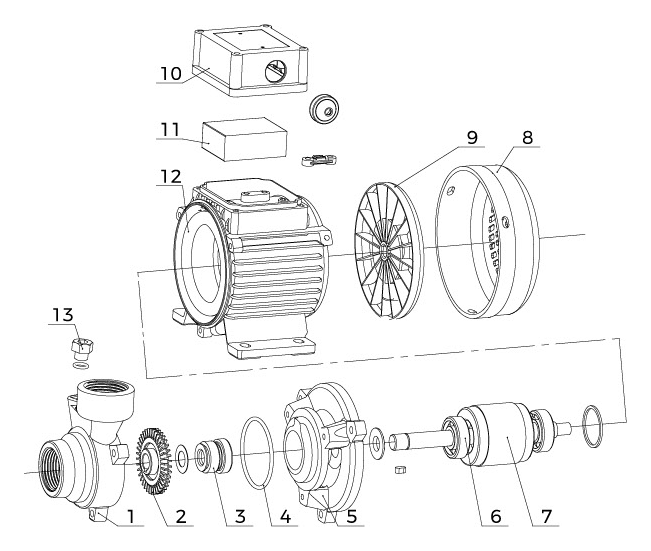 XKm construction drawing