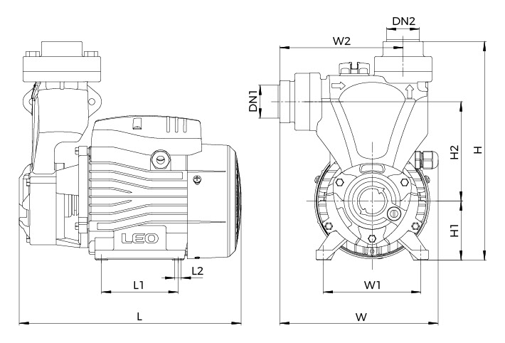 APSm dimensions drawing