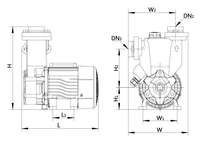 LKSm dimensions drawing
