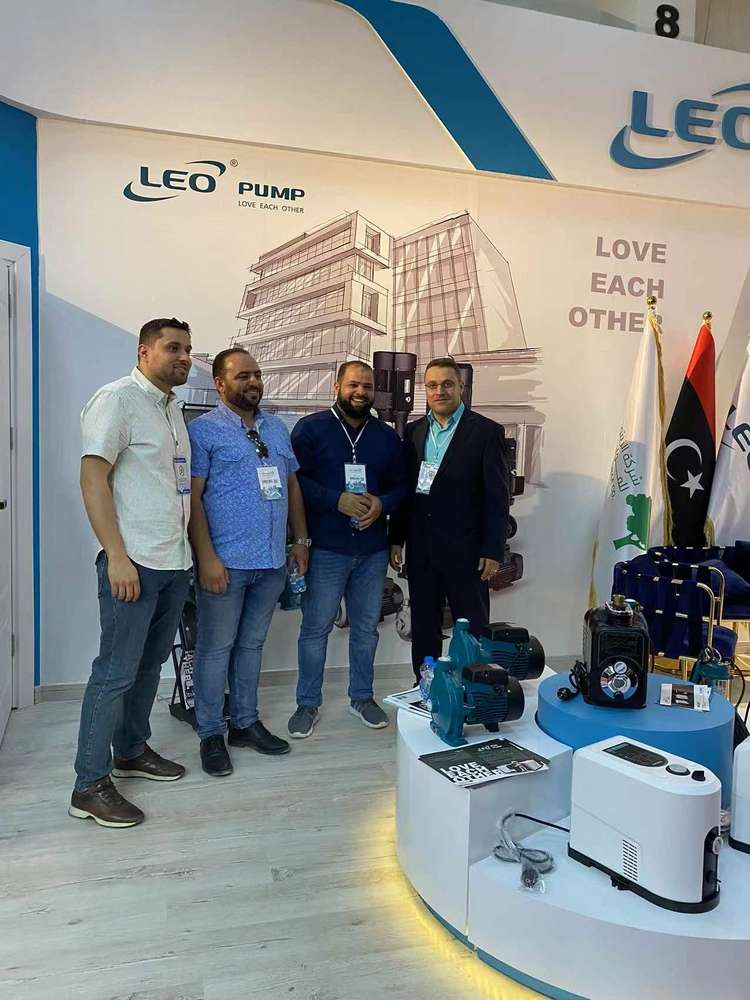 LEO PUMP at Lybia Build 2022