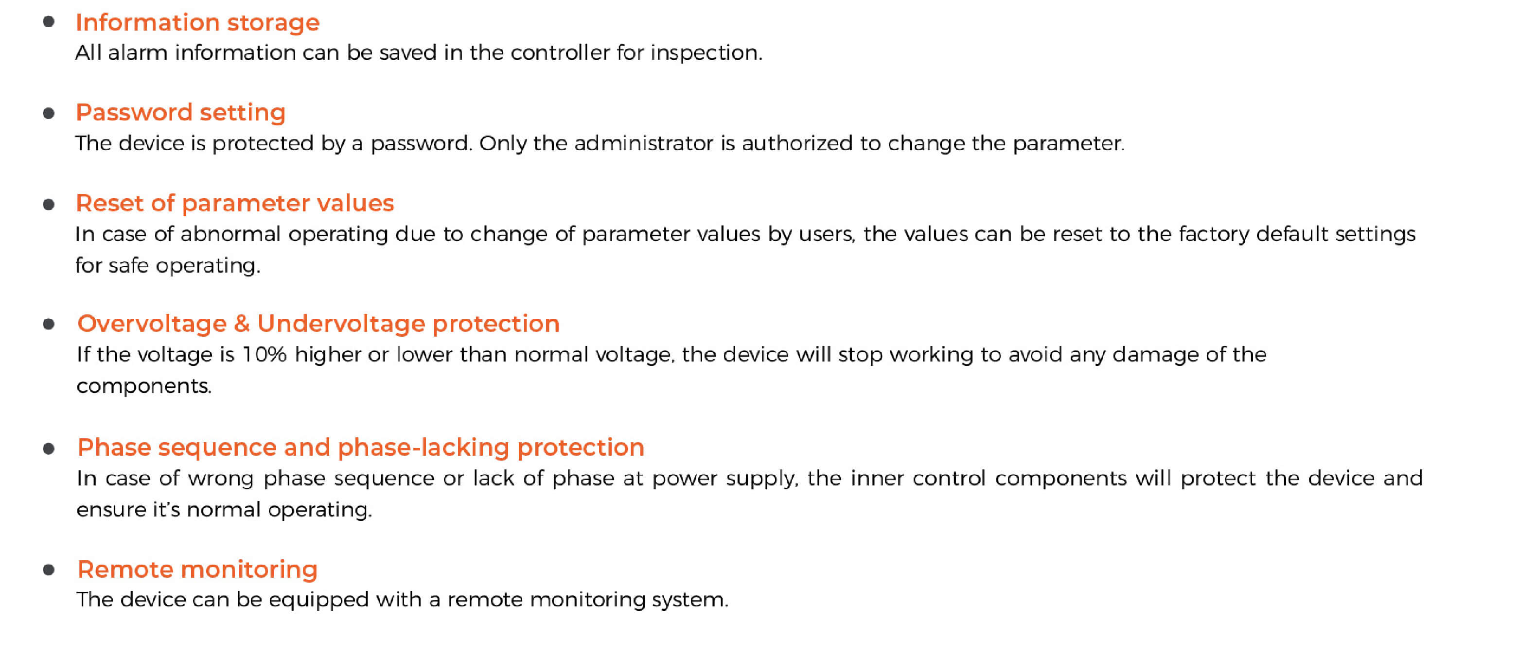 BWS Pressure Booster System Product Functions 2