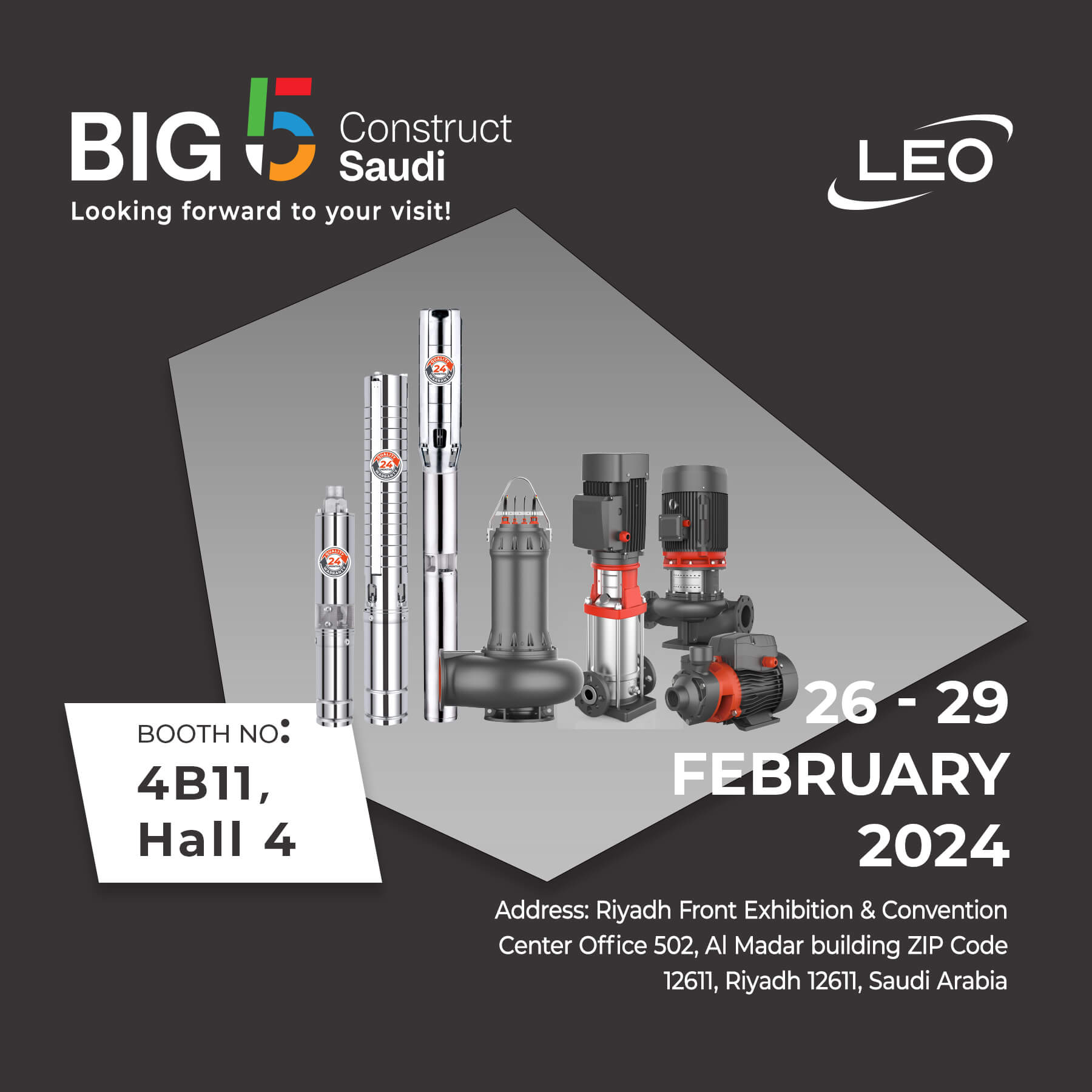 LEO Invitation - Big 5 Construct Saudi 2024