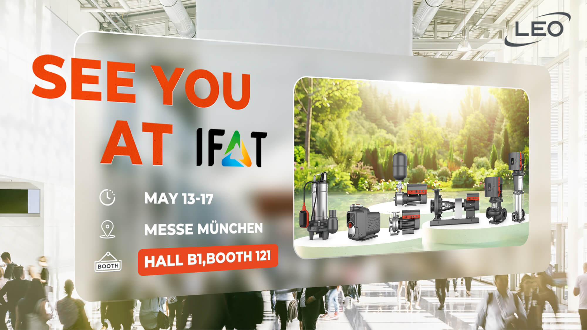 LEO Invitation - IFAT Munich 2024